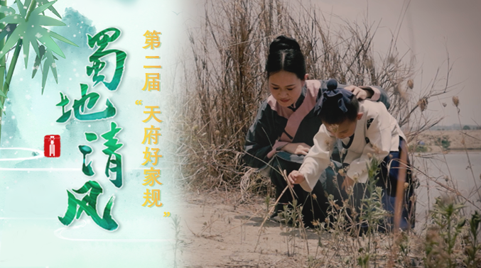 蜀地清风· “好风传家”获奖短视频丨画荻说廉