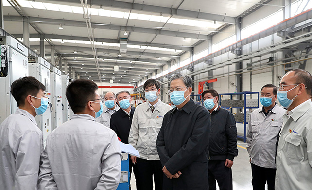 赵乐际在甘肃调研时强调 紧紧围绕统筹疫情防控和经济社会发展决策部署跟进监督保障落实