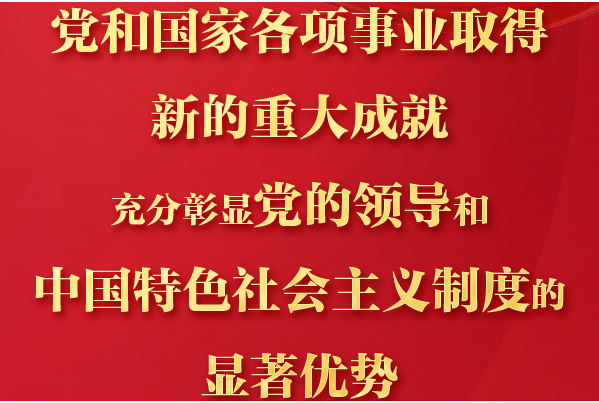 海报丨五次全会公报中的重要论述②  百折不挠办好自己的事