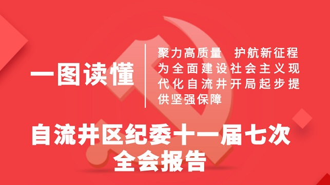 一图读懂 | 自流井区纪委十一届七次全会报告