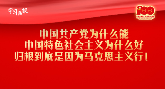 习近平：归根到底是因为马克思主义行