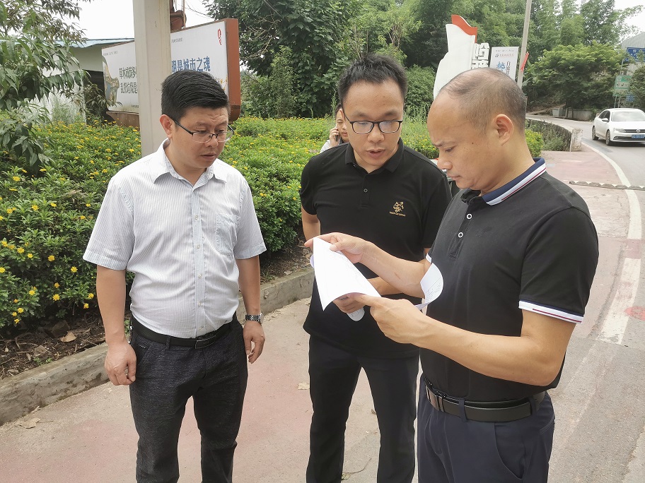 张军同志督导荣边镇生态环境保护突出问题整改工作